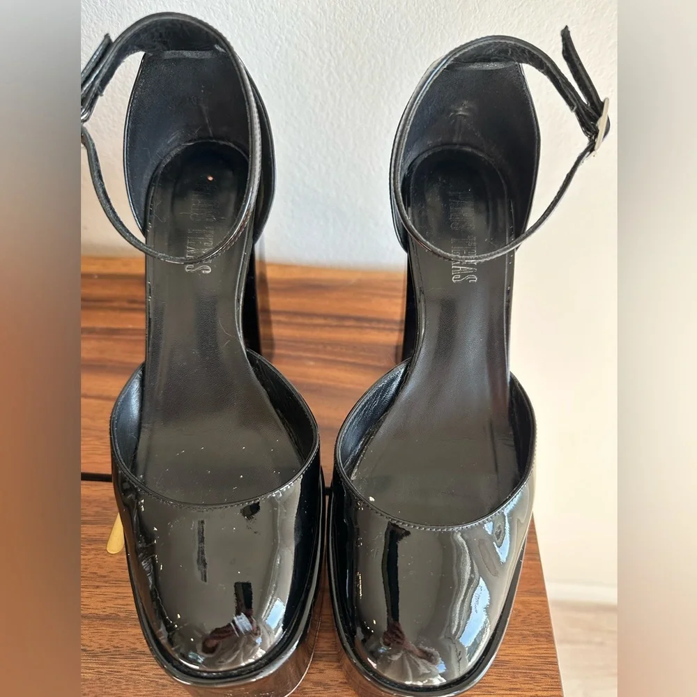 Used Paris Texas Black Delilah Heels - Picture 3 of 10